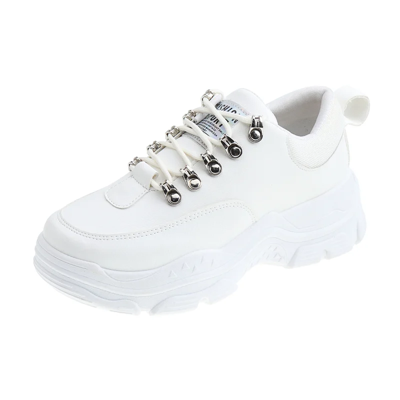

Chunky Sneakers Women 2020 Fashion Platform Shoes Basket Vulcanize Shoes Womens Casual Female Trainers Dad Shoes Plus Size 36-42