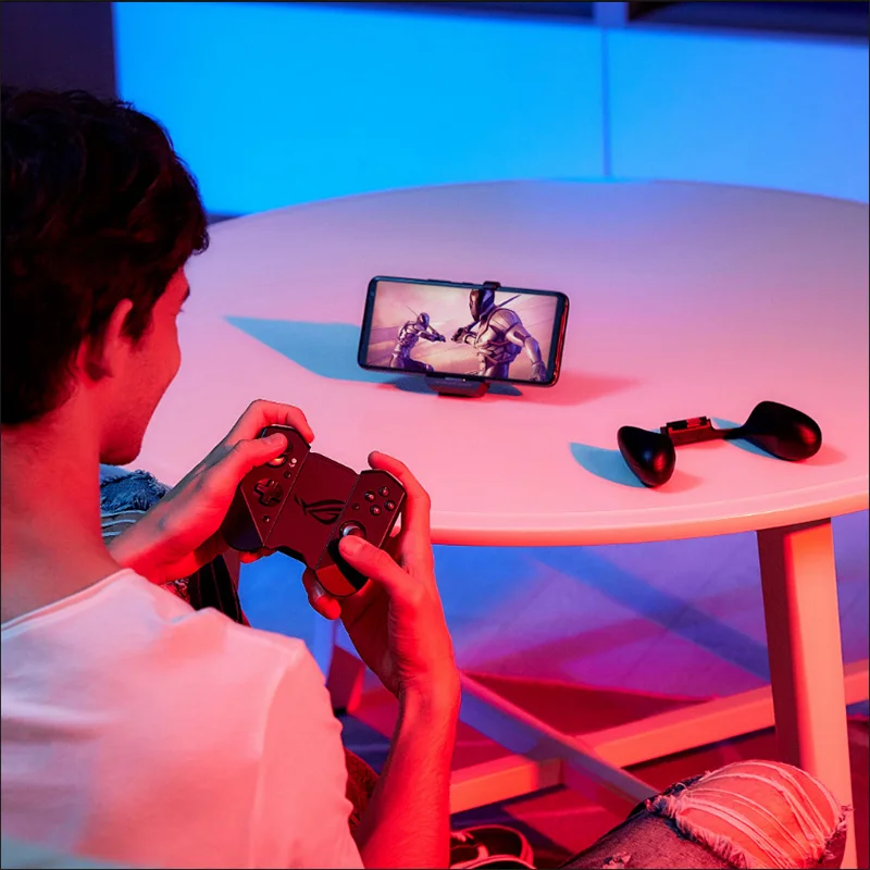 ASUS-mando de juegos ROG 5 Kunai 3, compatible con m&aacute;s de 200 juegos en Google Play Store, receptor USB Bluetooth 2,4 Ghz, nuevo-5