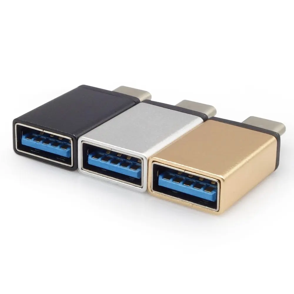 Адаптер OTG с USB Type C на 3 0 для MacBook Pro Samsung Galaxy S8 Nexus 6P 5X Google LG G5 HTC 10 кабель C|Переходники
