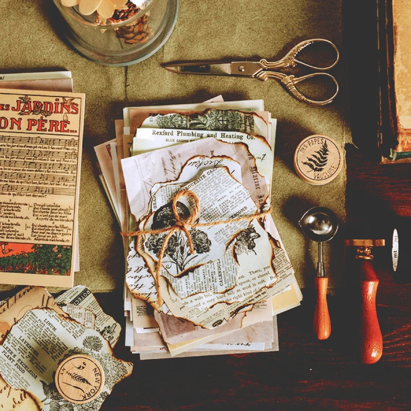 Old book page Food advertising Material Paper Junk Journal Planner Scrapbooking Vintage Decorative DIY Craft Background | Дом и сад