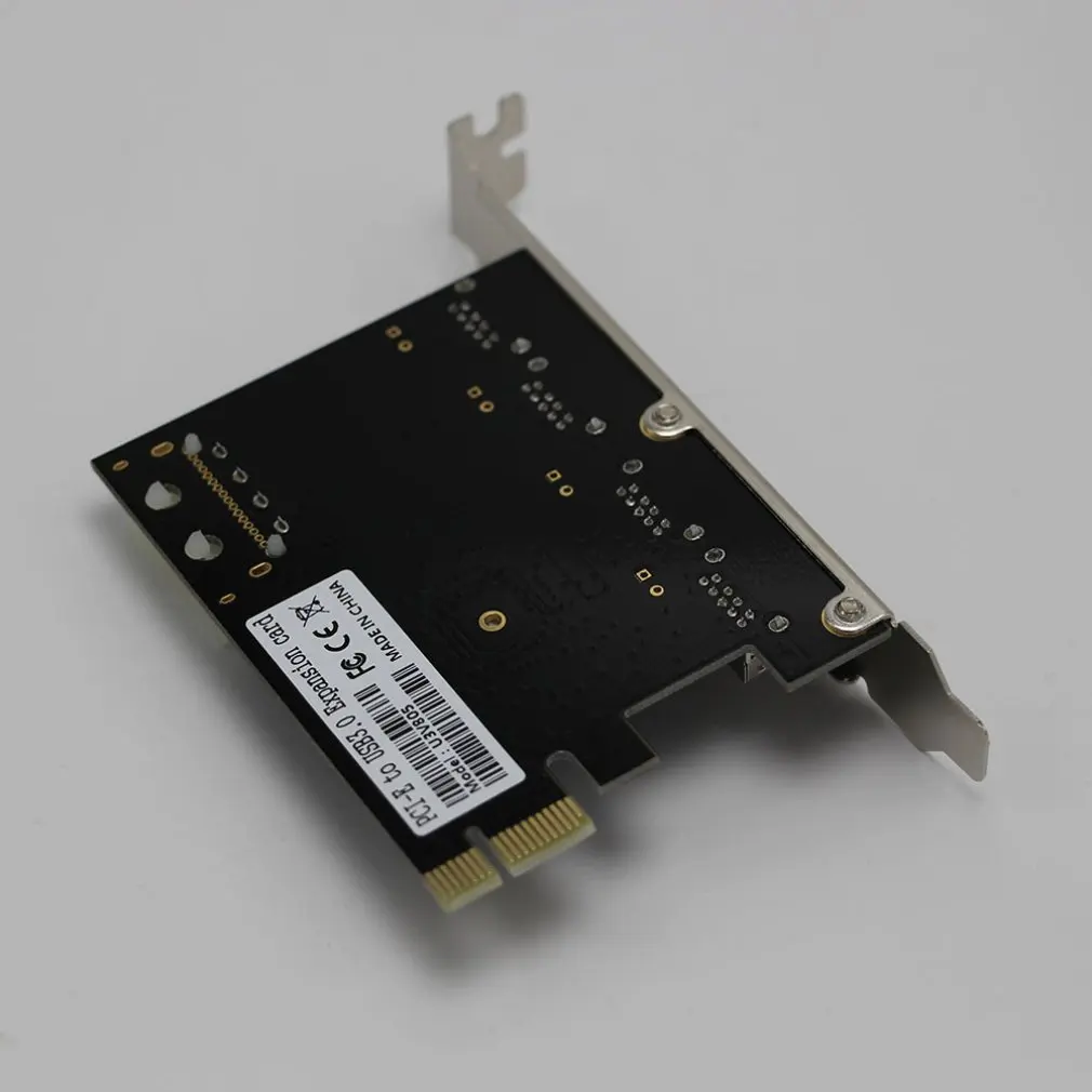 1 шт. настольный компьютер Usb3.0 плата расширения четыре порта Pci-E к Usb3.0 карта расширения адаптер Usb3.0Hub
