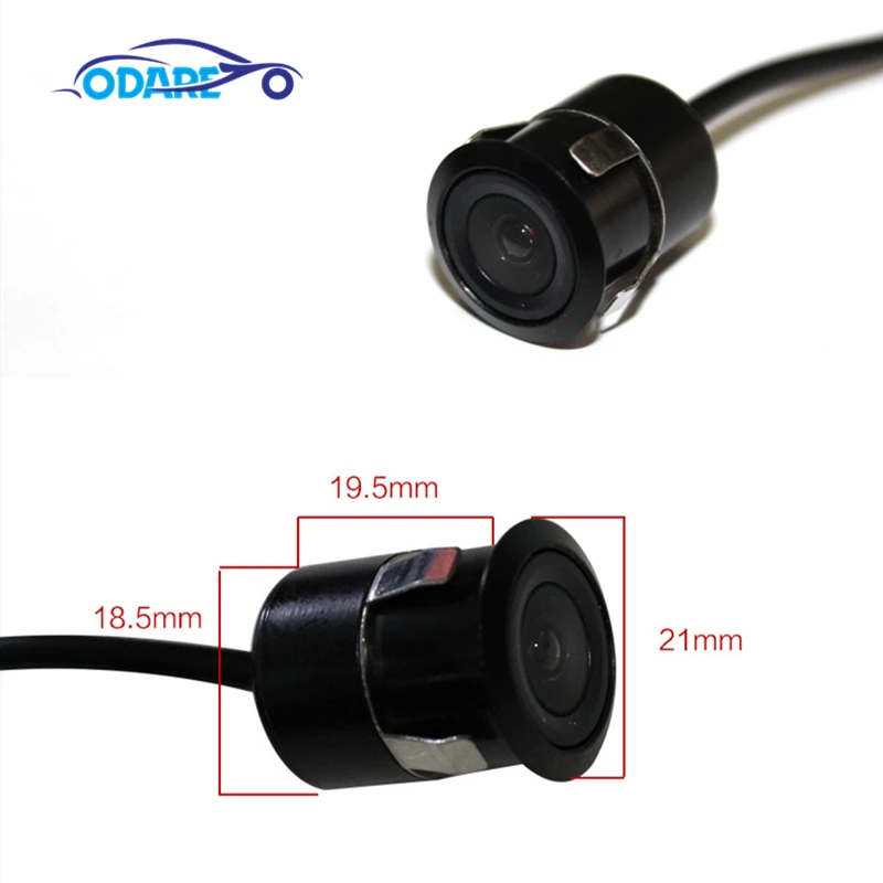 Автомобильная камера заднего вида Odare CCD HD водонепроницаемая ночного видения с