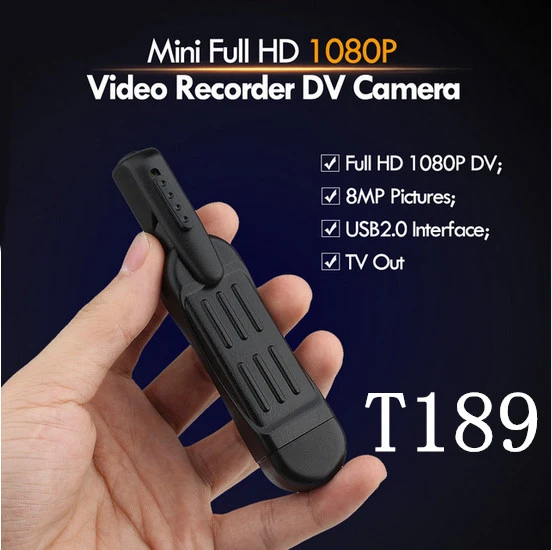 Full HD 1080P Мини объектив секретная камера носимый микро DVR цифровой мини DV маленькая