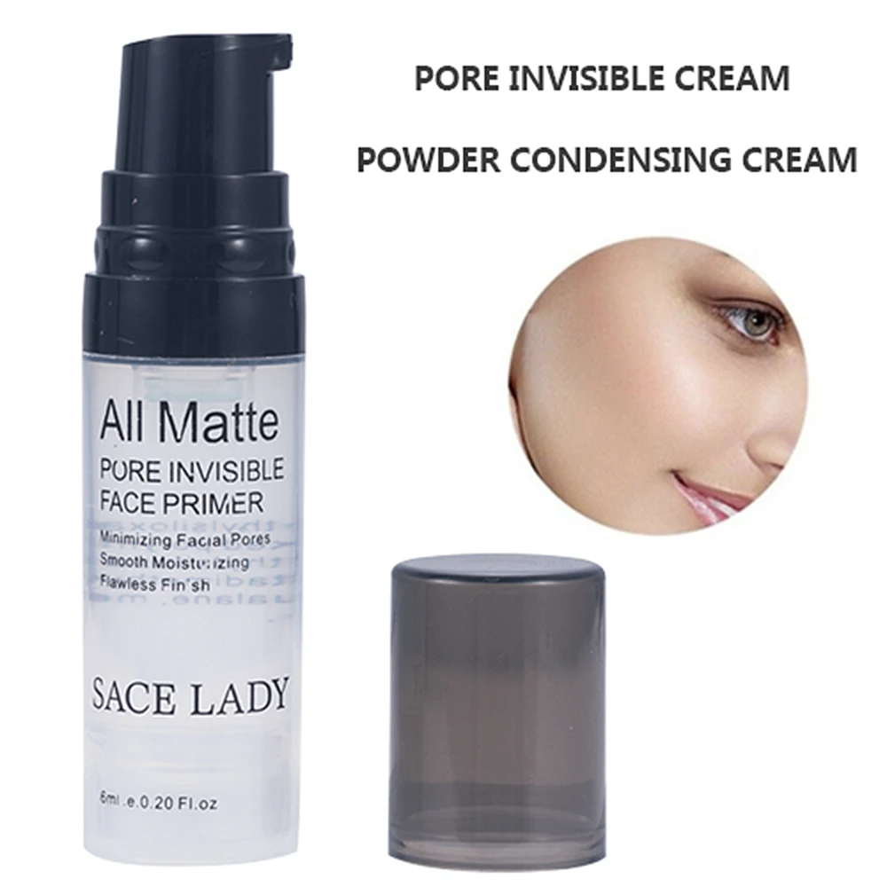 

SACE LADY Natural Gel Cream 6ml Sample Makeup Base Primer Silky Zero Pore Isolation Cream Pore Invisible Cream Powder