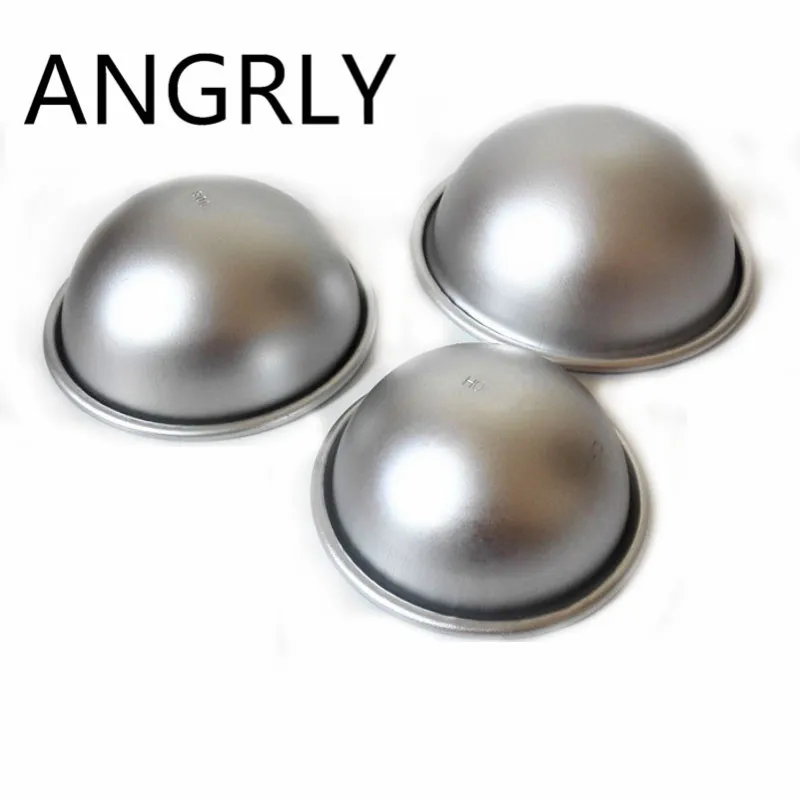 ANGRLY 2pcs Aluminium alloy Baking Mold Snow Niang Little Cake Nuomici Confectionery Round Stand | Дом и сад