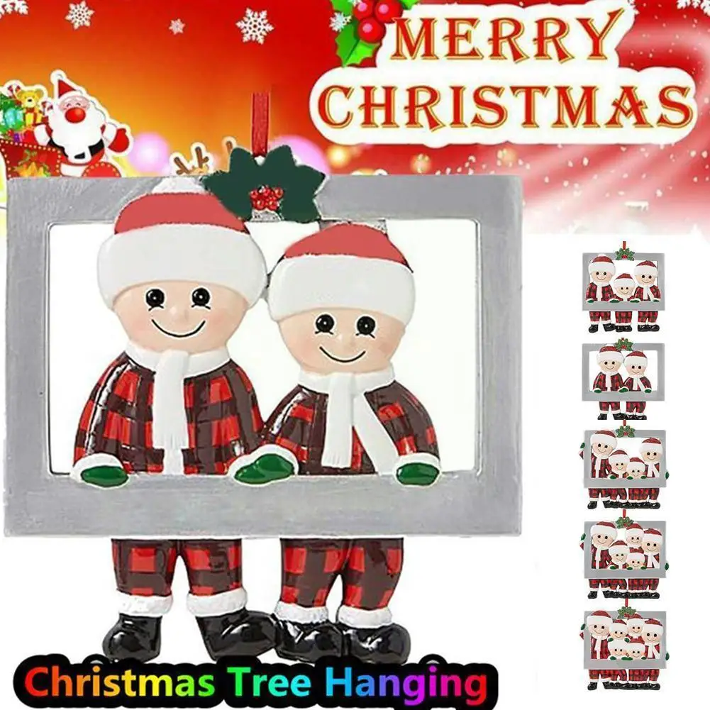 

Рождественское украшение для елки на 2-6 человек, подвеска для поддержки вечерние НКИ, Рождество, не рамка, олень Чан, украшение, фото имя K0g3