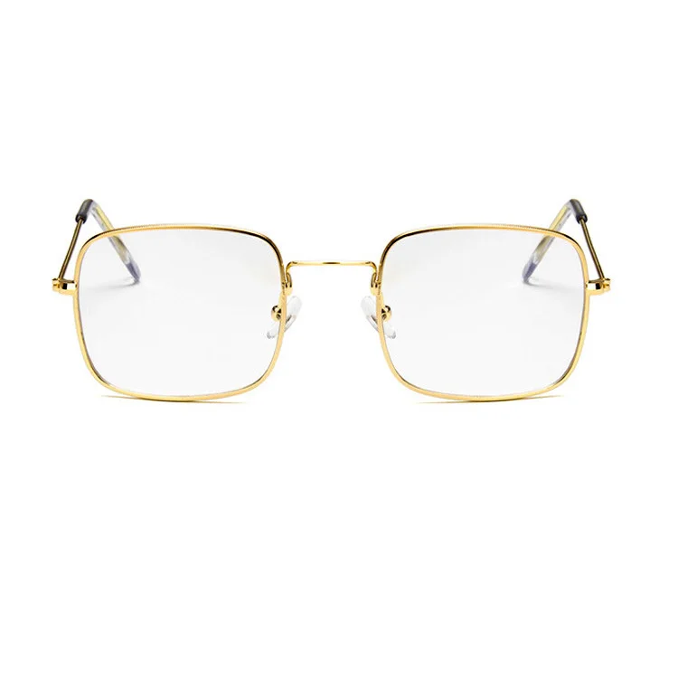 2 шт. ультралегкие квадратные очки для близорукости в металлической оправе |