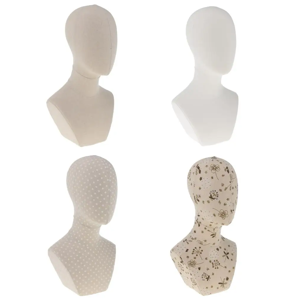 Модель головы из брезентовой пробки, демонстрационная подставка для изготовления париков, манекен, голова манекена с плечевым бюстом