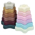 TYRY.HU, новый укладчик без бисфенола А, игрушка для детей, раннее развитие науки, штабелируемые блоки, силиконовый прорезыватель, детские игрушки-фиджеты