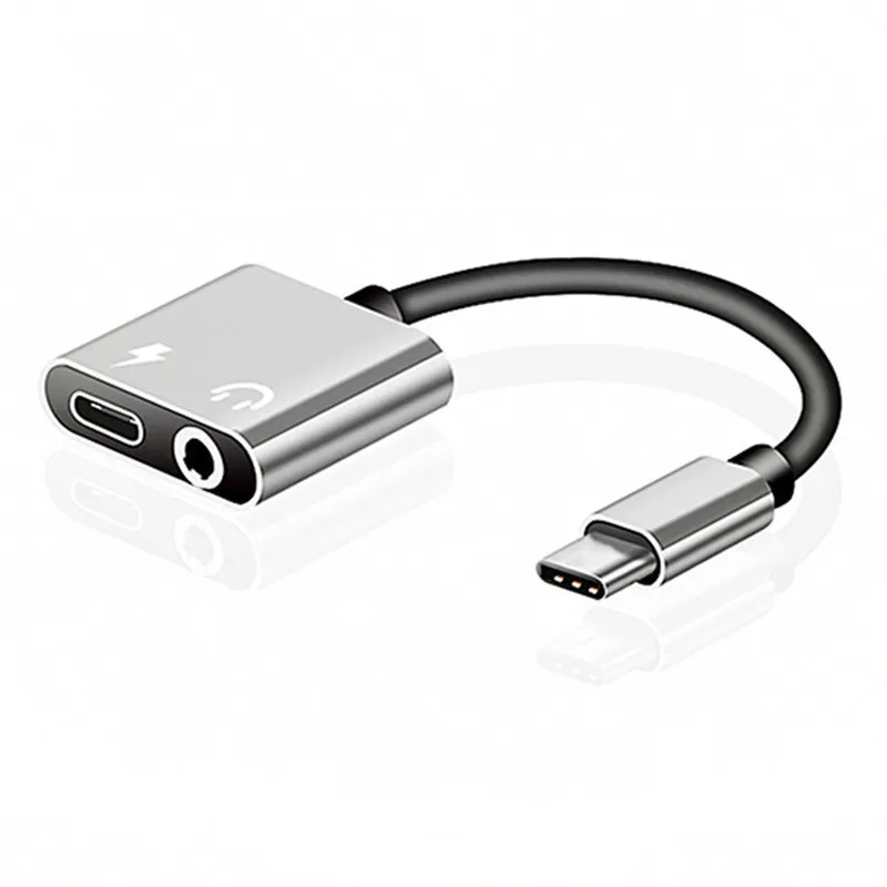 Mi NI USB C к разъему 3,5 type C Кабель-адаптер для huawei P30Pro Xiaomi mi 8 SE usb type C 3,5 мм AUX преобразователь для наушников
