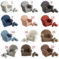 3 pcsset newborn posing mini sofa arm chair pillows infants baby photography props poser pod photo accessories shoot picture