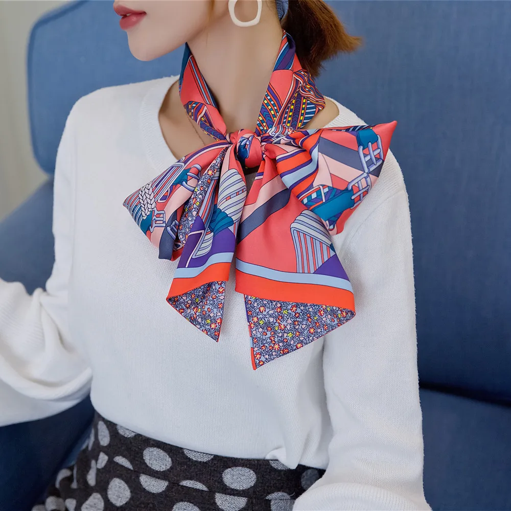 2019 новый дизайн двухуровневый саржевый ремень цепочка женский шарф шейный