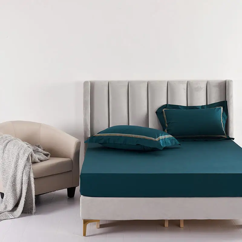 

Новинка 2020 года, наволочки из хлопка и сатина, 60 шт., простыни, наволочки, однотонные постельные принадлежности, 2/3 шт.