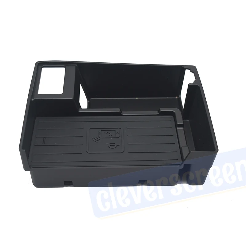 wireless charger for audi a6 2014 2018 cordless charging board armrest box phone holder for iphone charge case free global shipping