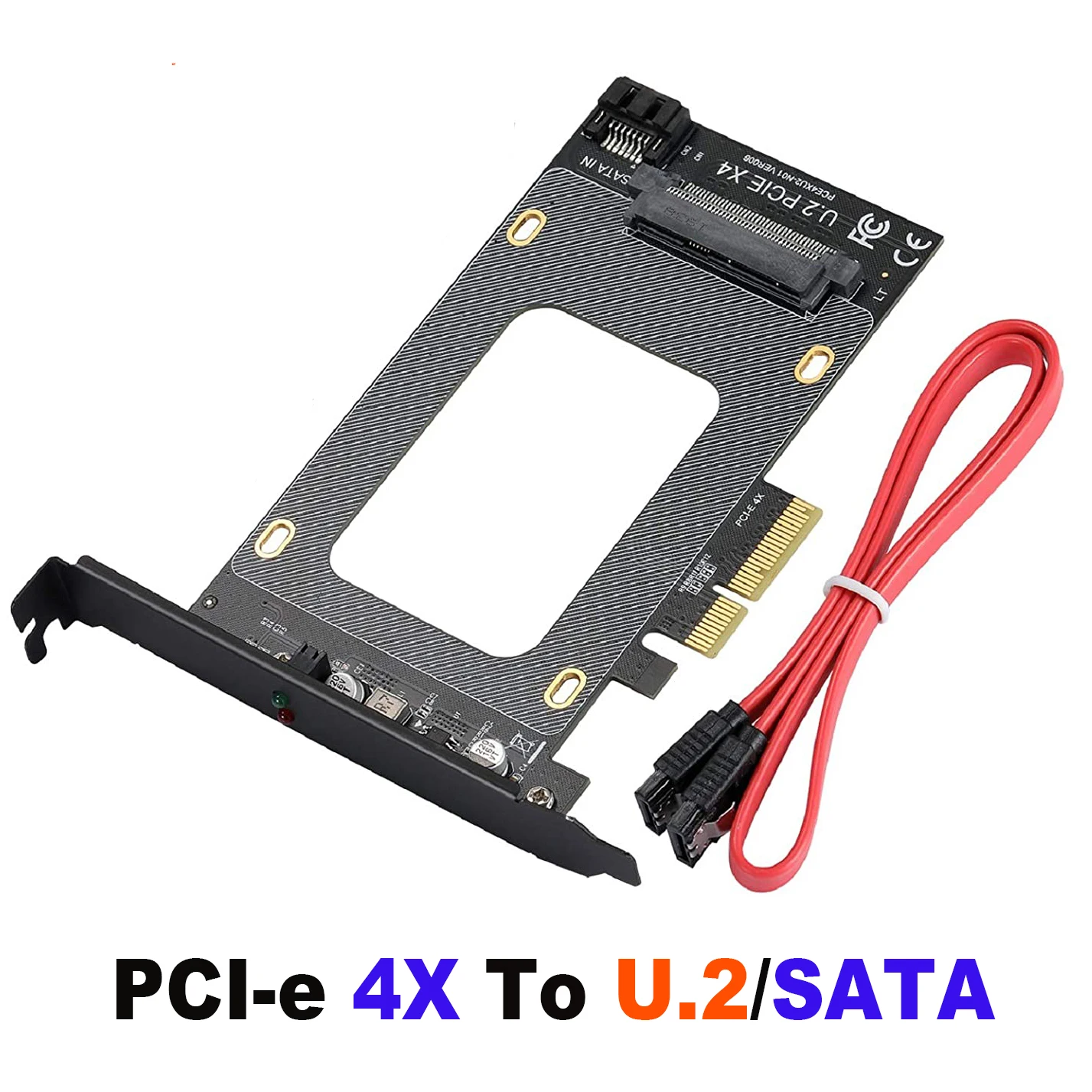 U.2 на PCI-e карта адаптера SFF-8639 SSD карты расширения 3 0 X4 SATA адаптер поддерживает