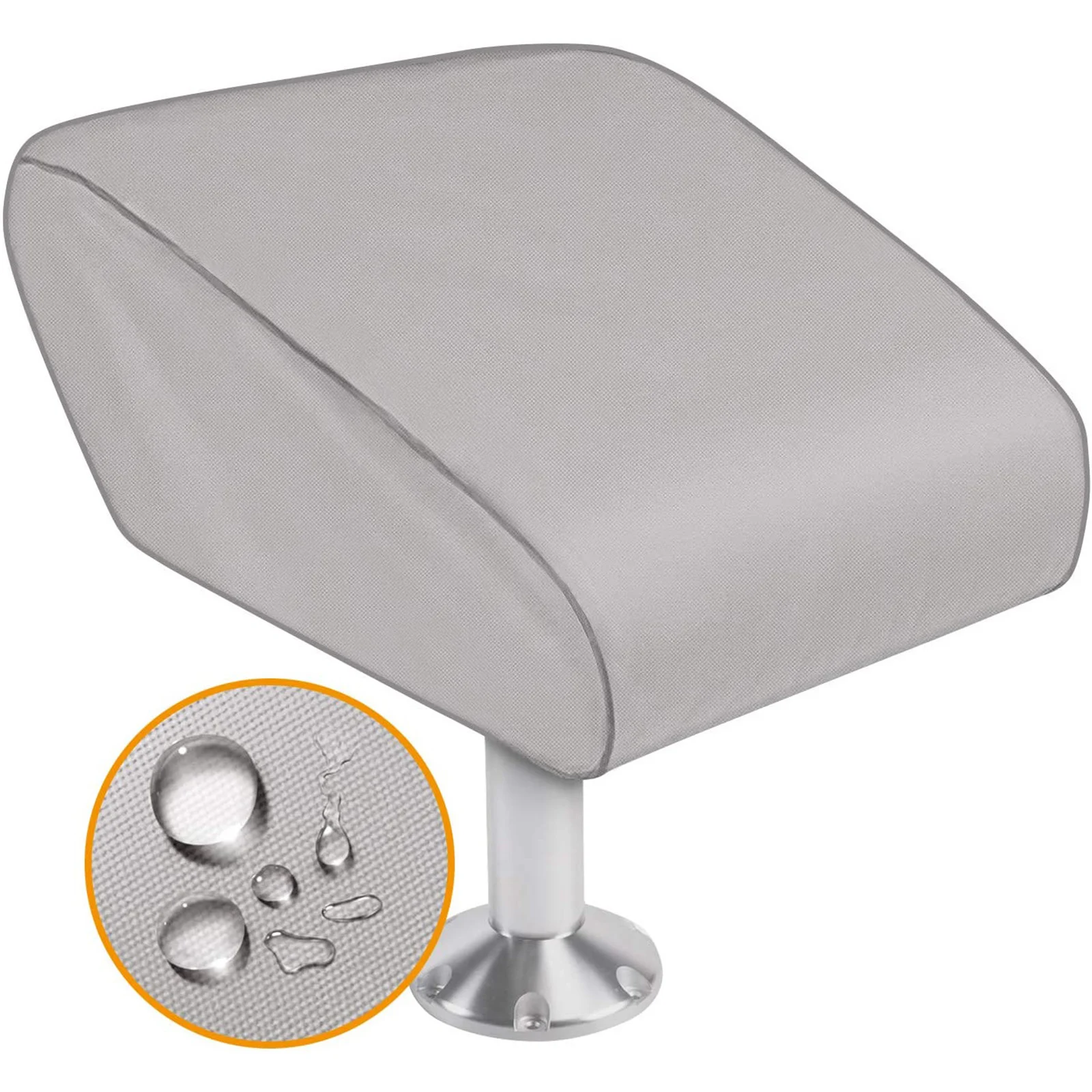 

Boat Folding Seat Cover 600D Waterproof Marine Grade Canvas Fit For Lowe Fishing Boat Folding Seat Seat Protection Cover