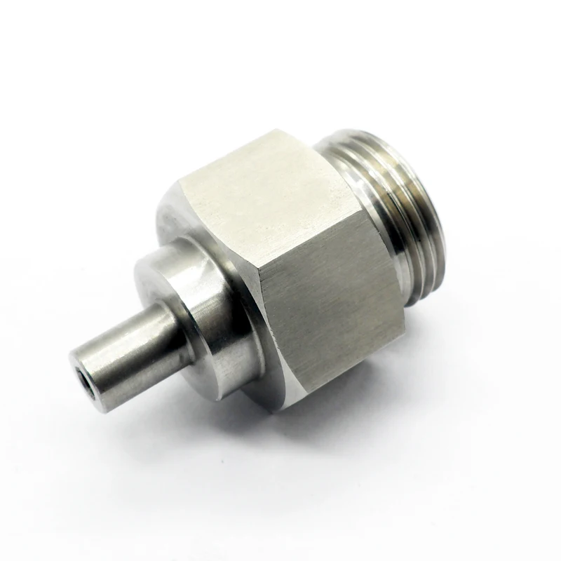 waterjet head spare parts abrasive valve Connect Pipe nut 520001263 for Dardi water jet cutting machine | Инструменты