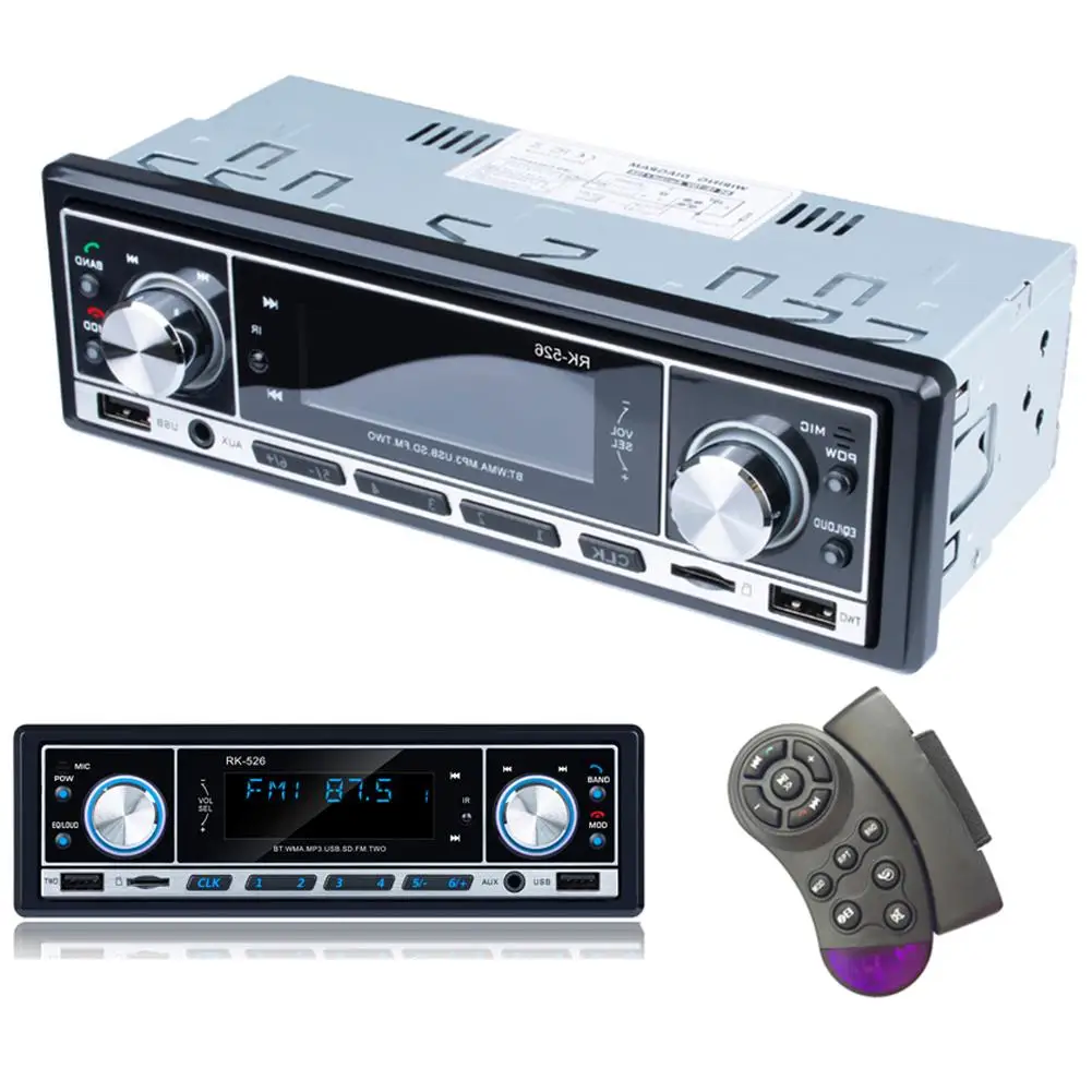 Двойной USB автомобильный Bluetooth U диск RK 526 DAB Micro SD MP3 музыкальный плеер радио mp3 FM