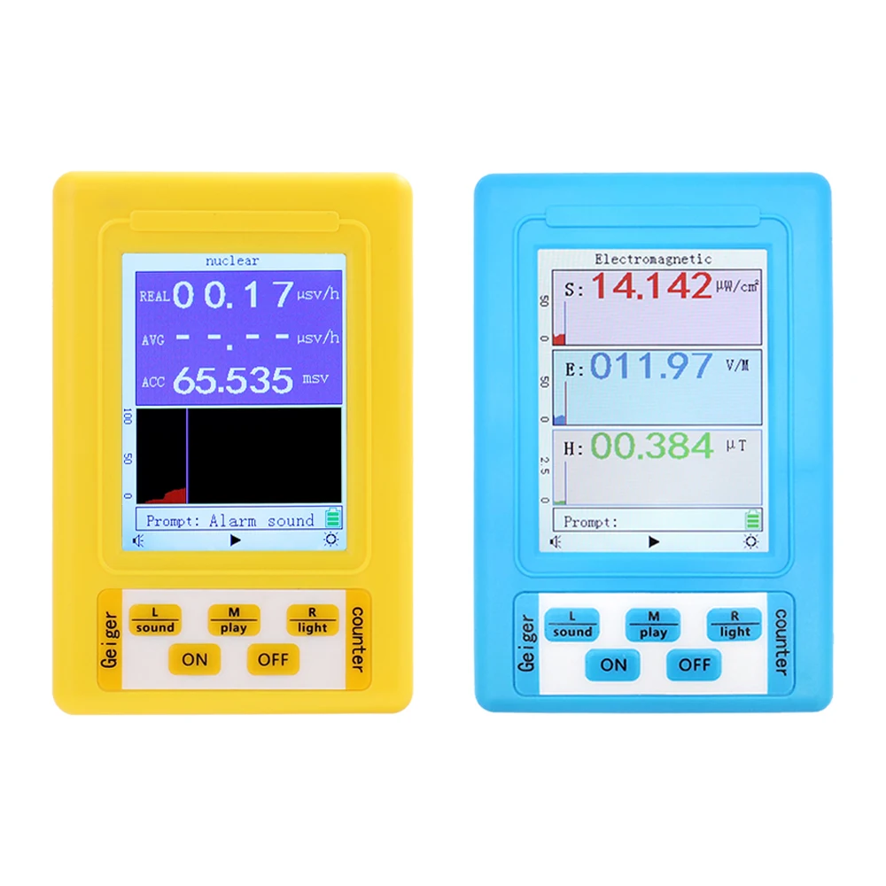 BR-9 серия электромагнитного излучения атомный датчик цифровой дисплей