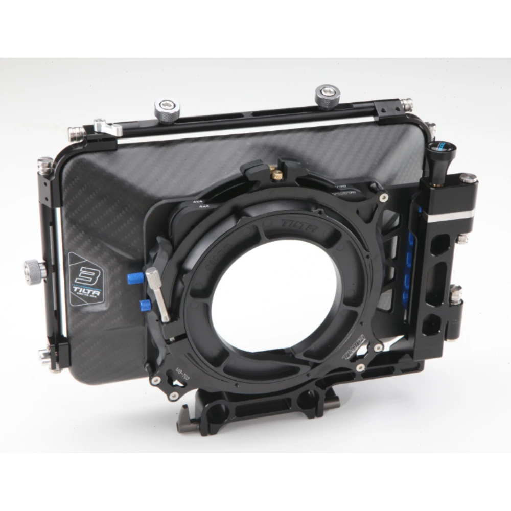 

Tilta MB-T03 4*4 Carbon Fiber Matte box for 15mm rail support rig DSLR HDV Rig follow focus shooting