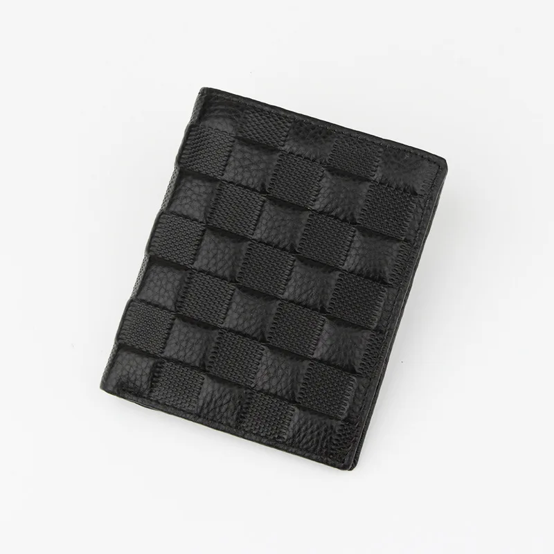 

Men's Business and Leisure Leather Wallet Large embossed head layer psoriasis cross-sectional wallet Multi-card bit men's wallet