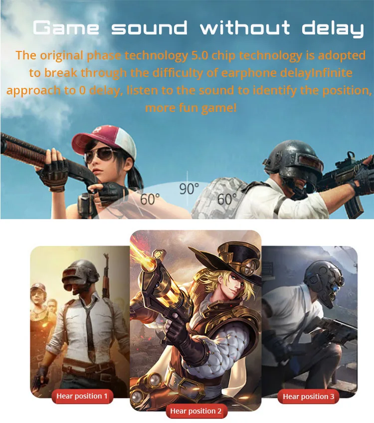 TWS Bluetooth 5.0 портативные наушники беспроводные бас стерео спортивные