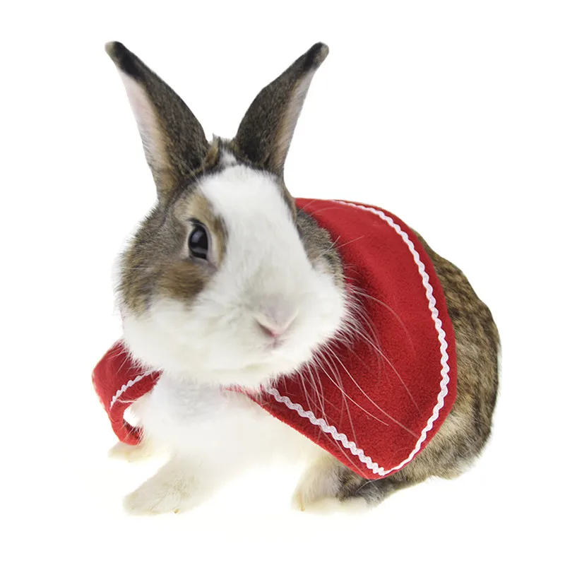 Рождественский костюм Санта Клауса с кроликом зимняя флисовая накидка для