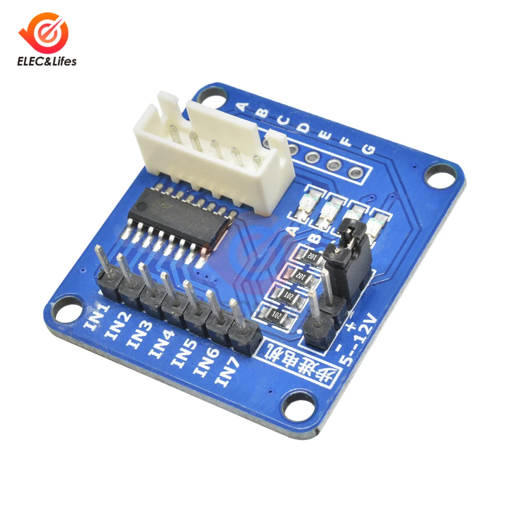ULN2003 плата драйвера шагового двигателя Модуль DC 5 12V для Arduino AVR SMD|Драйвер
