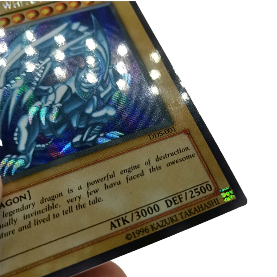 DIY Colorful English Yu Gi Oh Blue Eyes White Dragon Toys - Ideal for Hobbyist, Collectors, and Anime Collectibles Enthusiasts image 4