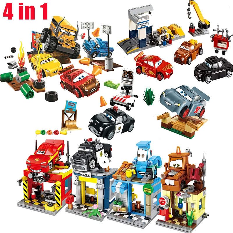 Новая серия Disney тачки история Молния Маккуин высокоскоростной Запуск 2 в 1