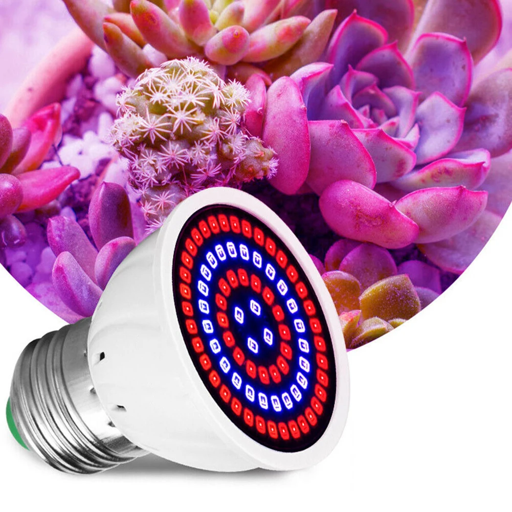 

LED Grow Light Bulb Full Spectrum 85-265V E27 300 LEDS Greenhouse Hydroponic Growth Light Indoor Flowers Plants LED Growth Lamp
