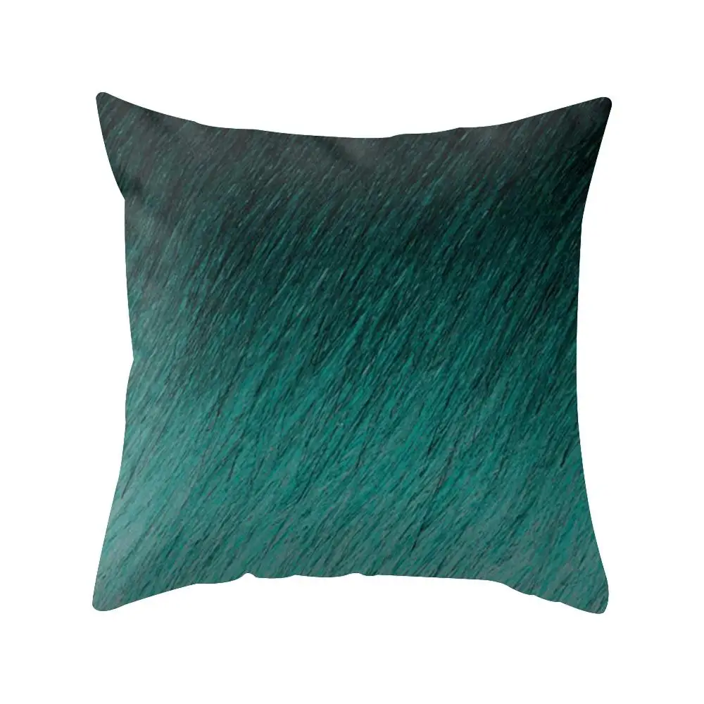 Скандинавский простой чехол для подушки с геометрическим узором 18 дюймов синий