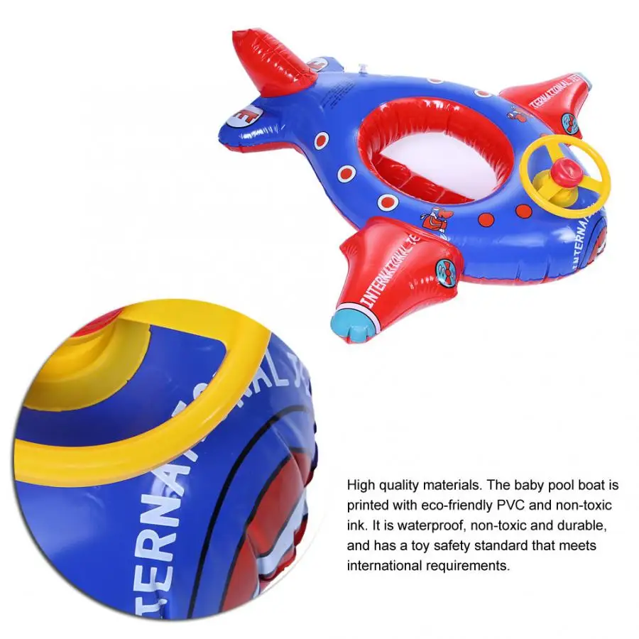 Плавательный круг для детей с бесплатным насосом надувные детские подмышки