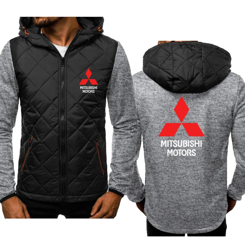 

Толстовка мужская с капюшоном, модная повседневная кофта на молнии, с принтом логотипа автомобиля, в стиле Харадзюку, весна-осень