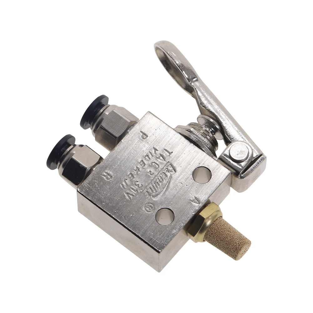 TAC2 31V механический клапан 1/8 &quotНитки 2 Позиция 3 Way с пружинным возвратом рычаг