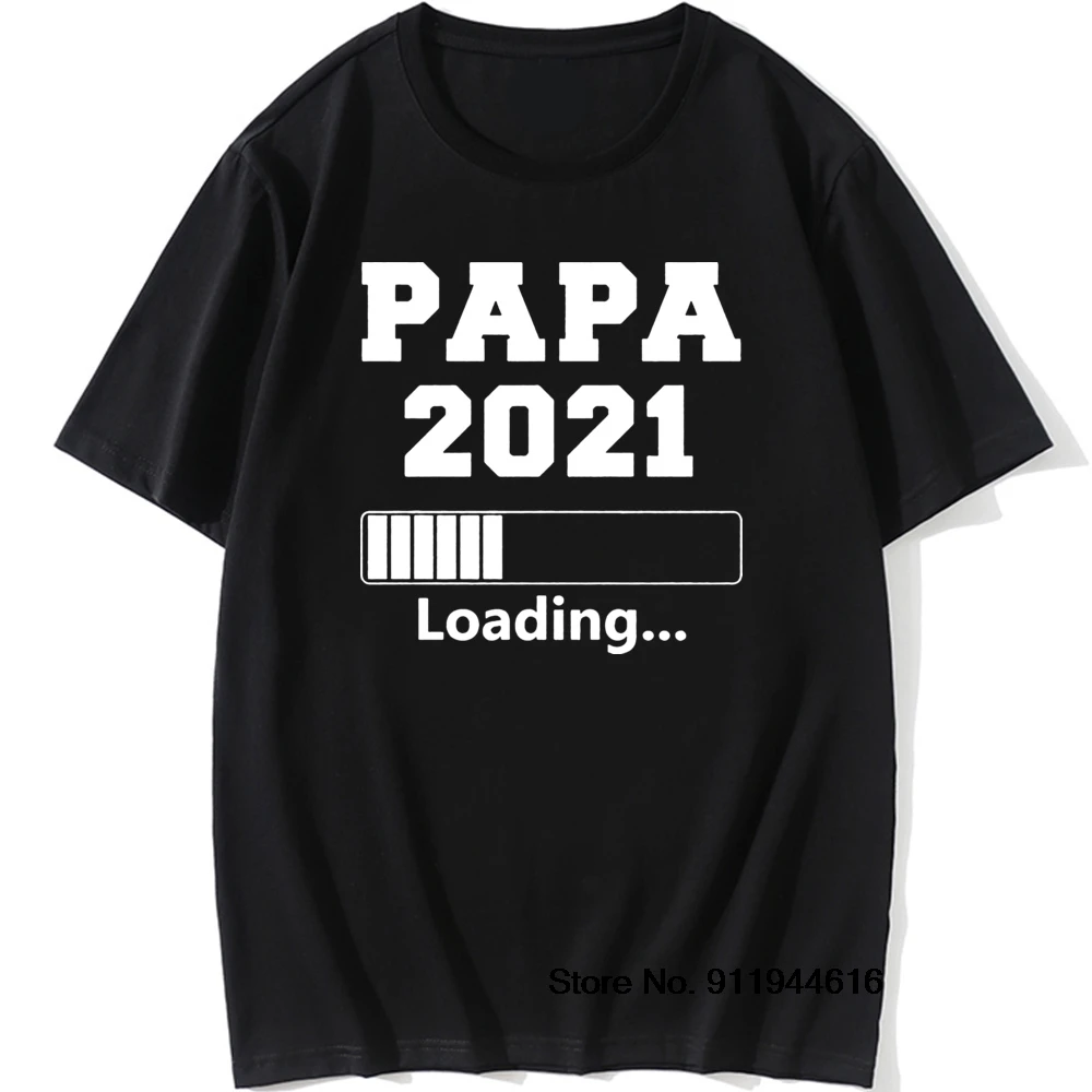 

Весёлая летняя хлопковая Футболка Papa 2021 с коротким рукавом для беременных, забавная футболка с рисунком в стиле Харадзюку, Ретро футболка, у...