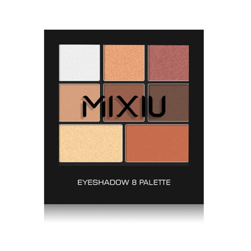 8 цветов Тени для век лоток макияж устойчивые к поту тени Палитра 4 вида красота