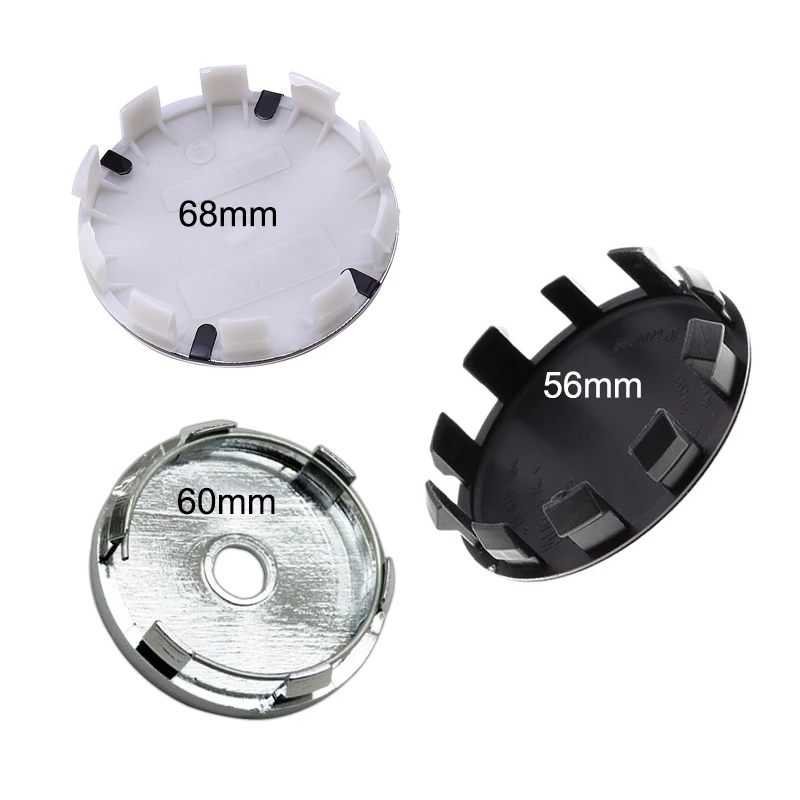 4pcs/lot 56MM 60mm 68MM Wheel Center Hub Cover Cap For BWM