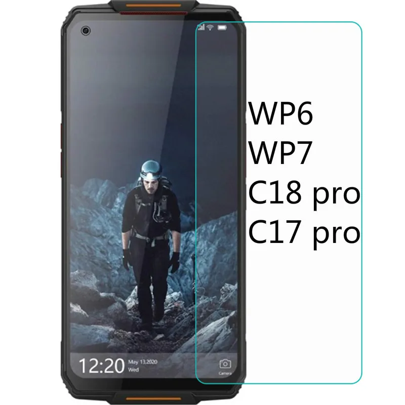 Закаленное стекло для Oukitel WP6 WP7 C18 C17 Pro, 2 шт.