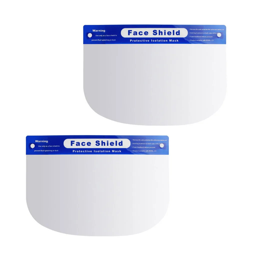 2 шт. Регулируемый защитный чехол унисекс для защиты от всплесков и слюны очков