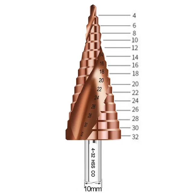 

Ступенчатые сверла Onnfang HSS M35 4-12/4-20/4-32 мм
