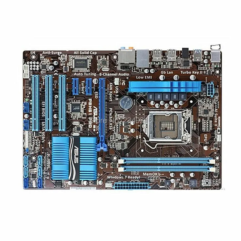 

Настольная материнская плата H61 LGA 1155 DDR3 16 ГБ USB3.0 для ASUS P8H61 Pro, оригинальная материнская плата I3 I5 I7