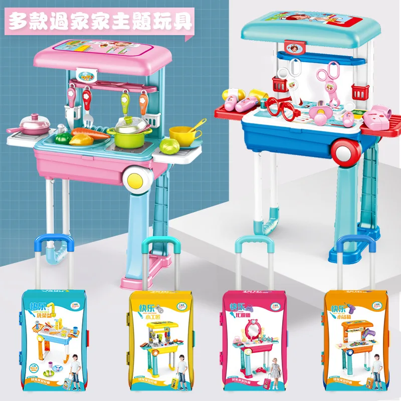 Детская мини кухонная игрушка посуда кастрюля детская для ролевых игр имитация