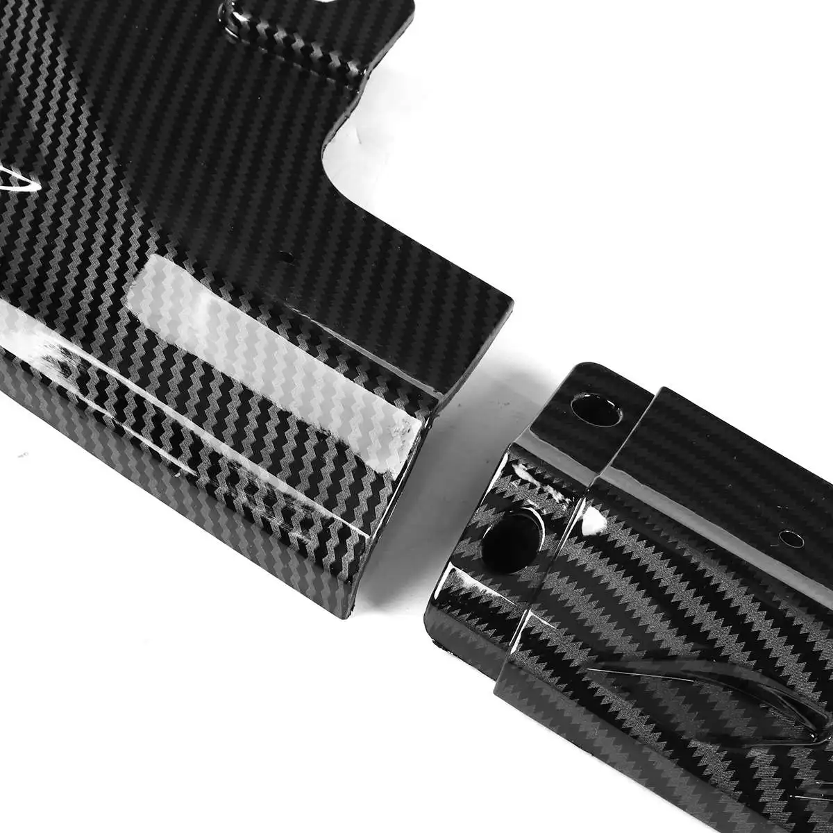 Сплиттер переднего бампера для Lexus IS200t IS300 IS350 F-sport 2017 2018 2019 2020 3 шт.