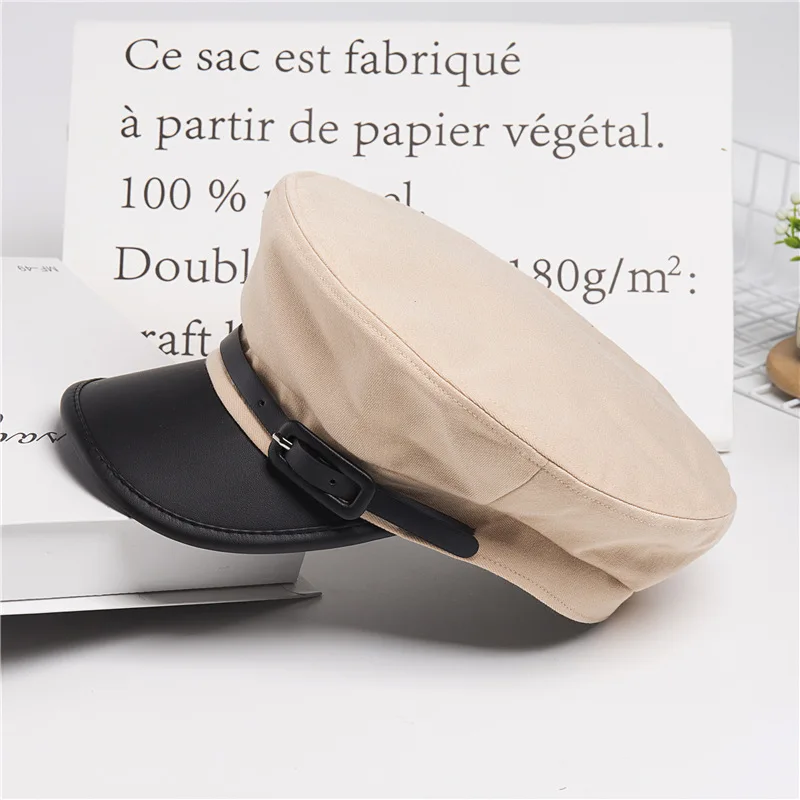 Новая кепка для женщин в корейском стиле сотни комплектов морская ретро