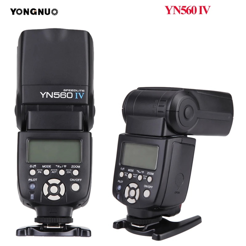 YN560 IV YONGNUO YN 560 III IV YN685 YN968 Беспроводная основная Вспышка Speedlite для Nikon Canon Olympus Pentax DSLR камера Вспышка Speedlite - Цвет: YN560 IV