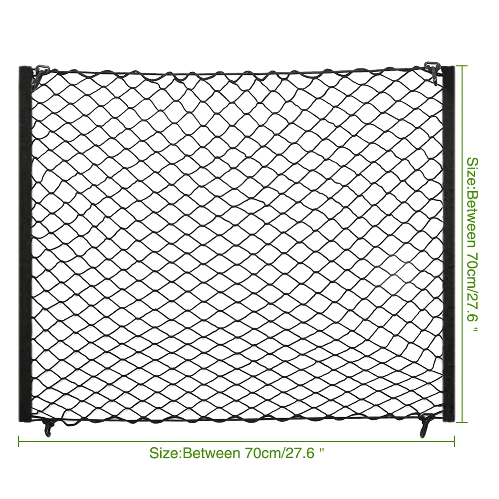 Автомобильная сетчатая эластичная нейлоновая задняя багажник для хранения