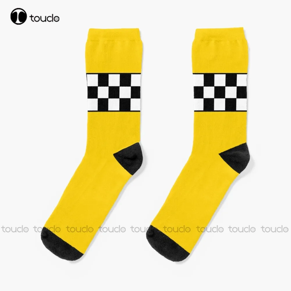 

Ny Taxi Cab Cosplay New York, Taxi, Cab, Yellow Nyc Socks Mens Novelty Socks Personalized Custom Unisex Adult Teen Youth Socks