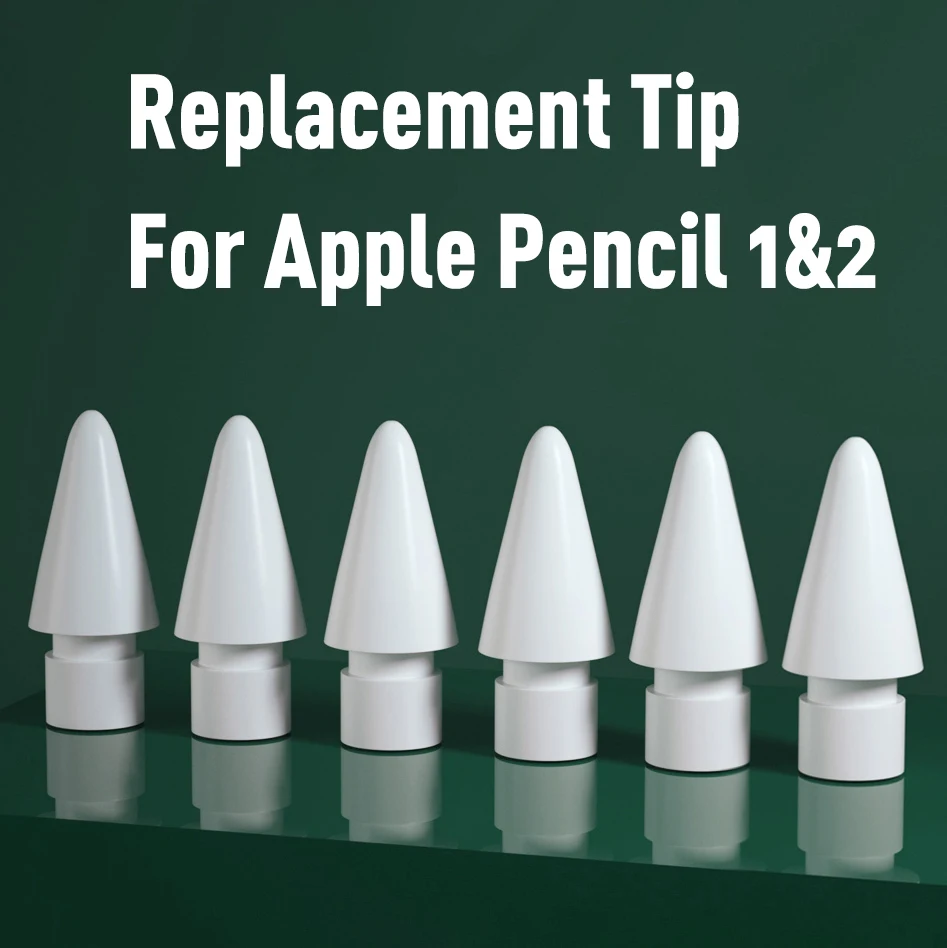 1 8 шт. сменный наконечник совместимый с Apple Pencil Высокочувствительный стилус