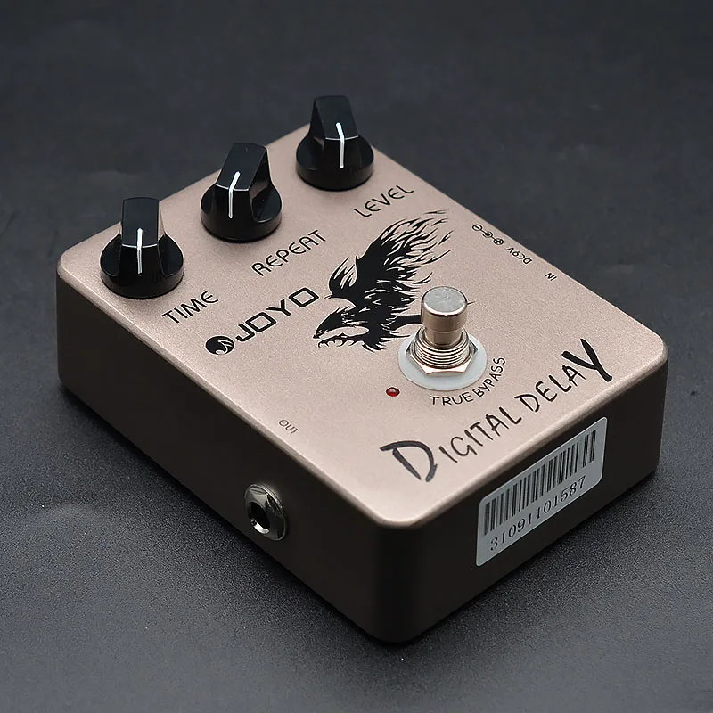 JOYO JF 08 цифровой гитарные педали с эффектом Delay Порционный задержкой времени друг